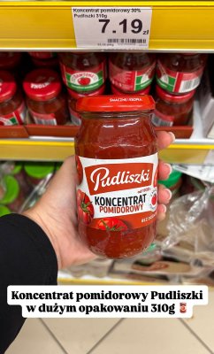 Koncentrat pomidorowy 310 g promocja w Dino