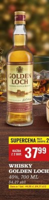 Whisky Golden Loch 40%, 700 ML promocja w Biedronka