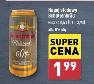 Piwo Schultenbrau 0% promocja