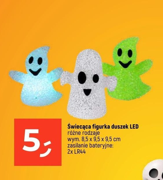 Figurka duszek led promocja