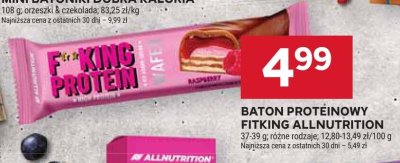 Baton proteinowy FitKing Allnutrition promocja w Stokrotka