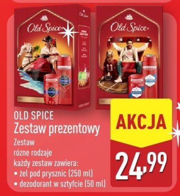 OLD SPICE zestaw prezentowy promocja w Aldi