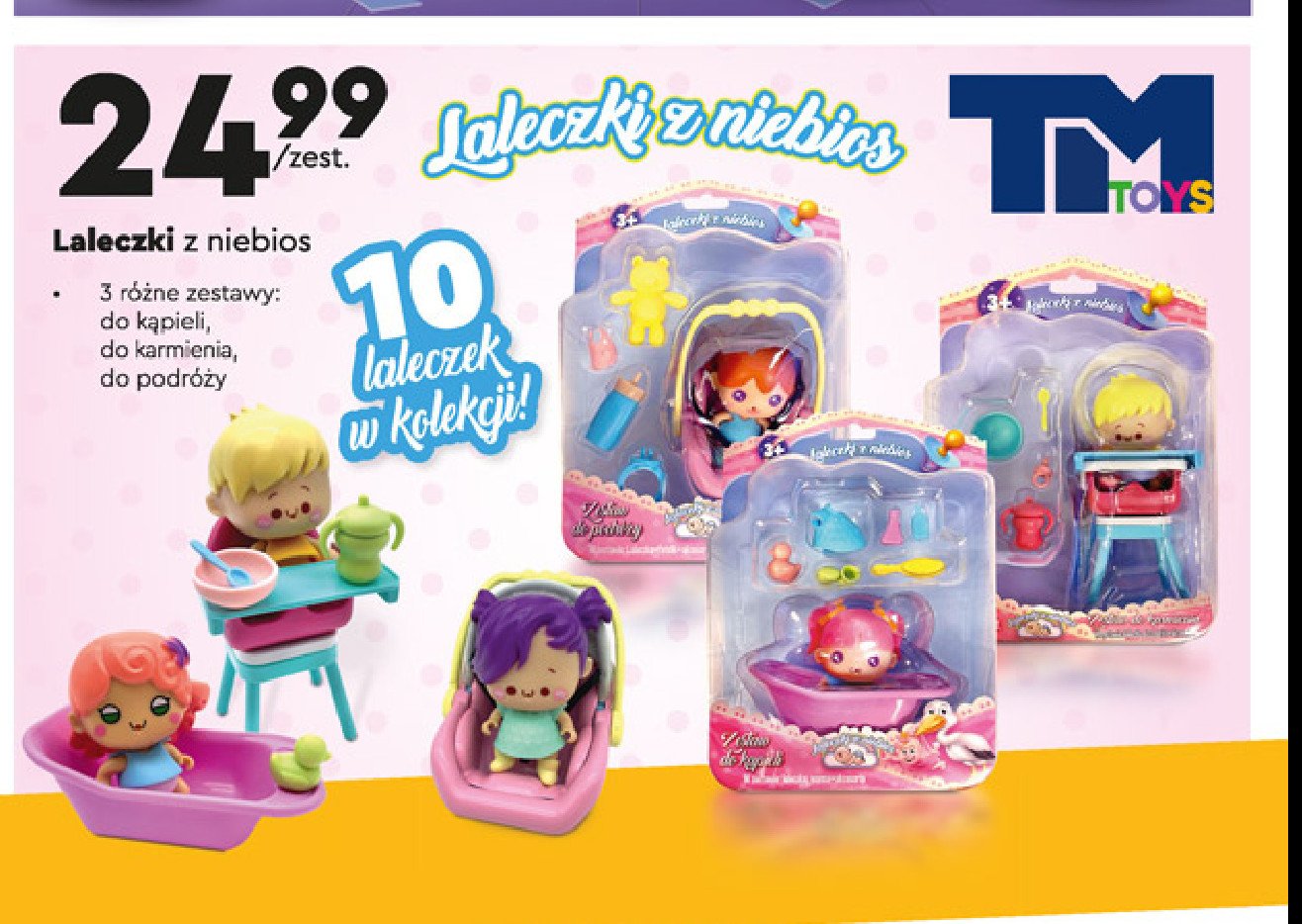 Laleczka z niebios do podróży Tm toys promocja