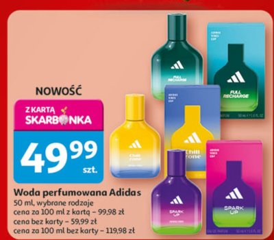 Woda perfumowana Adidas 50 ml, wybrane rodzaje promocja w Auchan