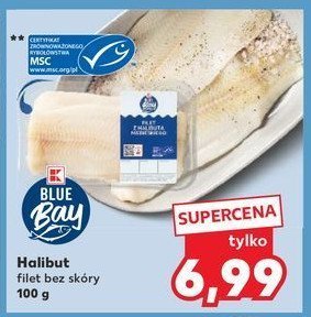 Halibut filet bez skóry K-classic blue bay promocja