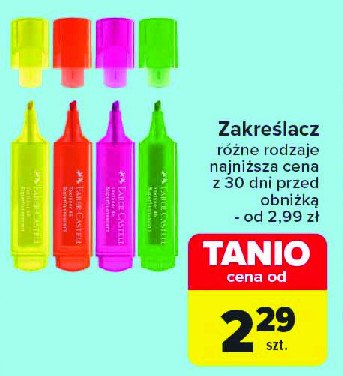 Zakreślacz czerwony promocja