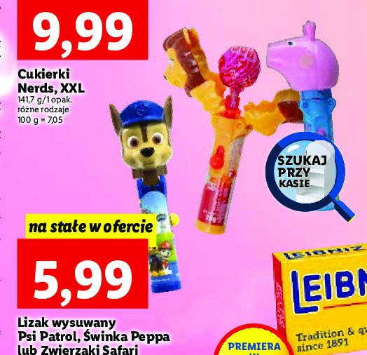 Lizak wysuwany peppa pig Bip candy & toys promocja