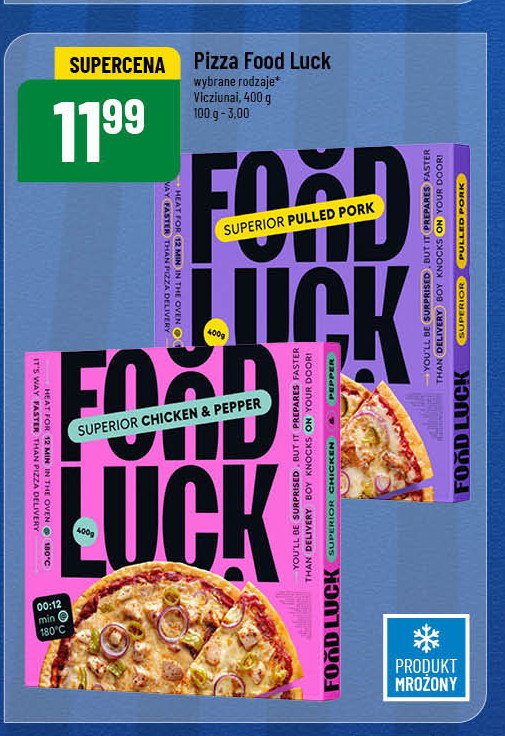 Pizza pulled pork Food luck promocja w POLOmarket