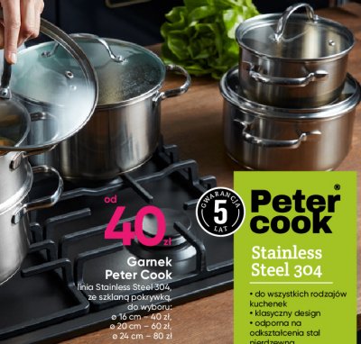Garnek stainless steel 20 cm promocja