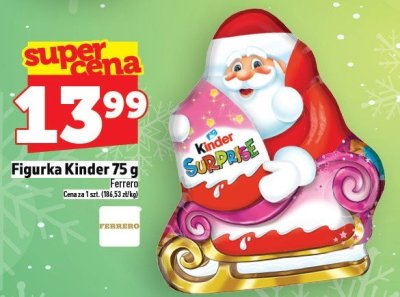 Figurka Kinder 75 g promocja w TOPAZ