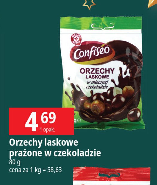 Orzechy laskowe w czekoladzie Wiodąca marka confiseo promocja