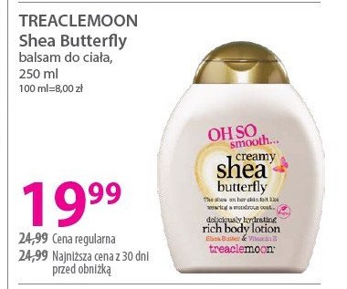 Balsam do ciała oh so smooth... creamy shea butterfly TREACLEMOON promocja w Hebe