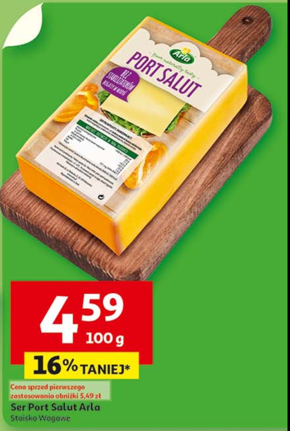 Ser port salut Arla promocja w Auchan