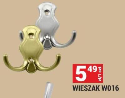 Wieszak WIESZAK W016 promocja w Merkury Market