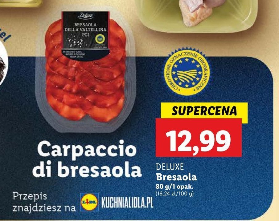 Szynka bresaola Deluxe promocja