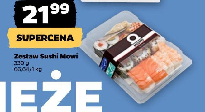 Zestaw sushi Mowi promocja