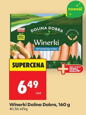 Kiełbaski Winerki 160 g promocja w Biedronka