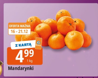 Mandarynki promocja w Leclerc