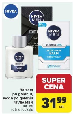 Balsam po goleniu / woda po goleniu NIVEA MEN różne rodzaje promocja w Carrefour