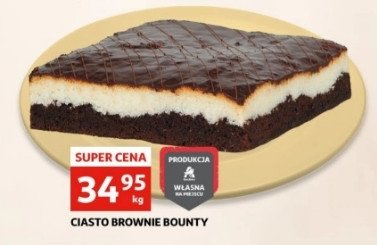 Brownie bounty Auchan promocja