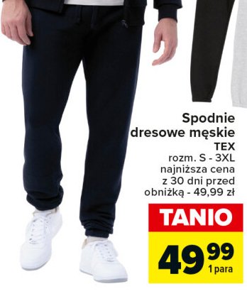Spodnie dresowe męskie s-3xl Tex promocja