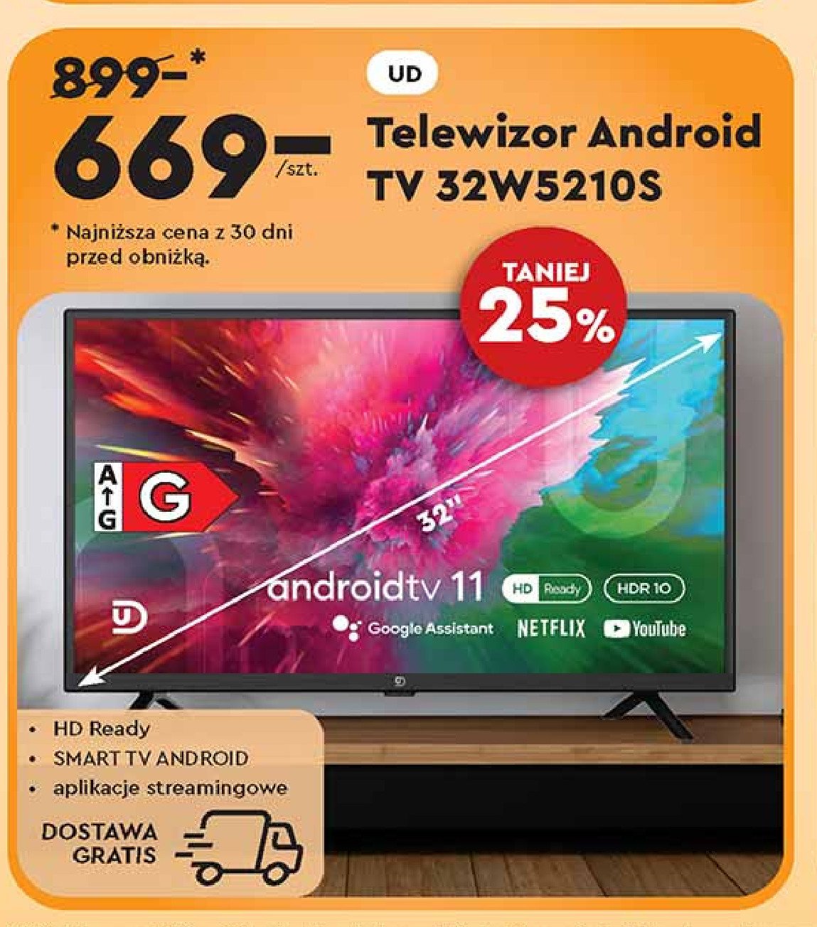 Telewizor 32" 5210s promocja