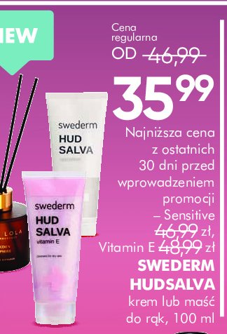 Maść do rąk sensitive SWEDERM promocja w Super-Pharm