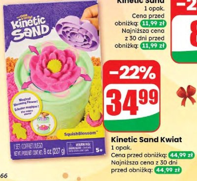 Kinetic Sand Kwiat promocja w Dino