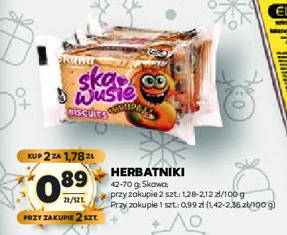 Herbatniki skawusie Skawa promocja