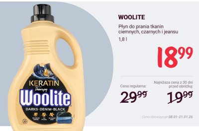 Płyn do prania tkanin ciemnych, czarnych i jeansu  1,8l promocja w Rossmann