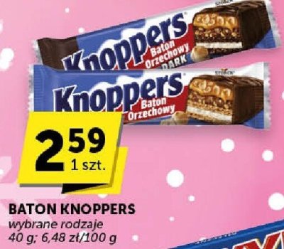 Baton Knoppers promocja w Euro Sklep
