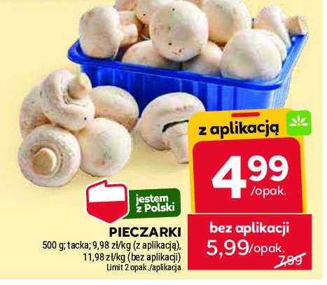 Pieczarki promocja w Stokrotka