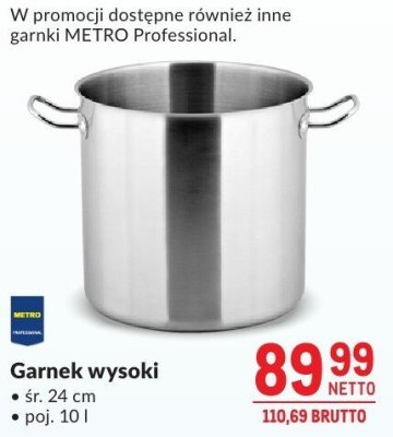 Garnek wysoki promocja w Makro
