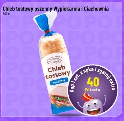 Chleb tostowy pszenny Wypiekarnia i Ciachoownia promocja w POLOmarket