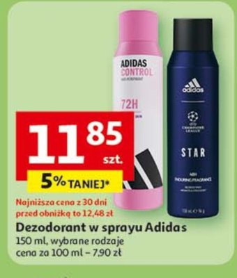 Dezodorant Adidas men champions league star edition Adidas cosmetics promocja