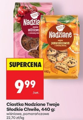 Ciastka pomarańczowe promocja w Biedronka