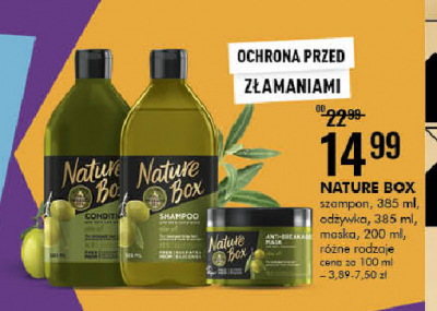 Od偶ywka do w艂os贸w almond Nature box promocja