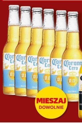 Piwo Corona Cero 0.0% promocja w Kaufland