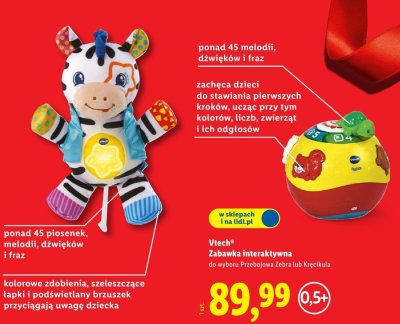 Zabawka interaktywna - Kręcikula  promocja w Lidl