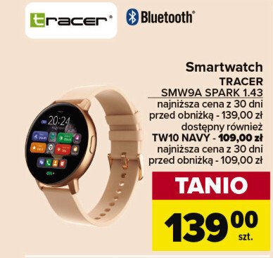 Smartwatch tw10 navy Tracer promocja