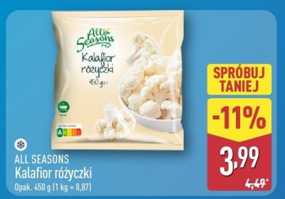 Kalafior różyczki promocja w Aldi