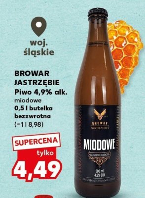 Piwo Browar Jastrzębie promocja w Kaufland