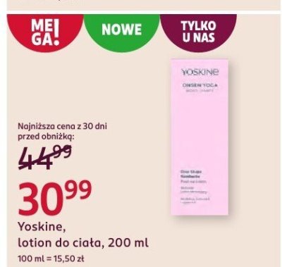 Lotion do ciała  promocja w Rossmann