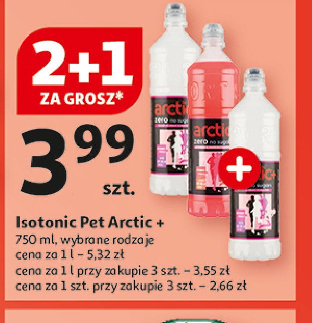 Napój grejpfrut + malina Arctic plus promocja