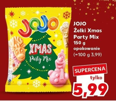 Żelki Xmas Party Mix Jojo promocja w Kaufland