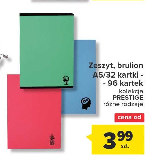 Brulion a5/96 k. prestige promocja