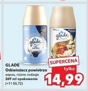 Zapas drzewo sandałowe z bali i jaśmin Glade by brise automatic spray promocja