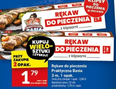 Rękaw do pieczenia Praktyczna Basia promocja w Twój Market
