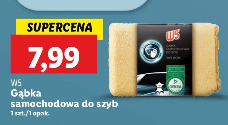 Gąbka samochodowa anty-para W5 promocja