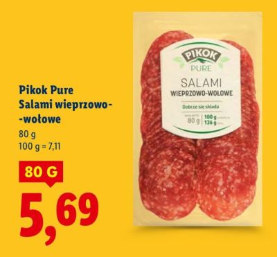 Salami promocja w Lidl